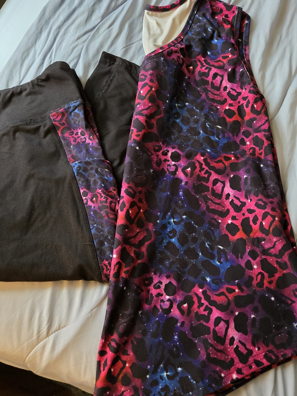 Matching Sleeveless And Capri Set